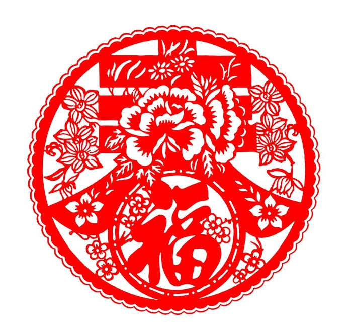 Ai矢量新年窗花图片