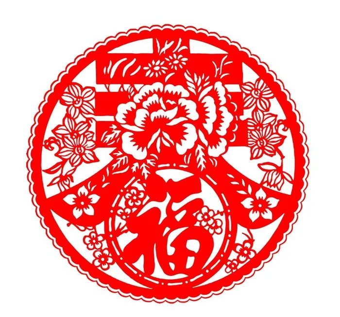 Ai矢量新年窗花图片ai矢量模版下载