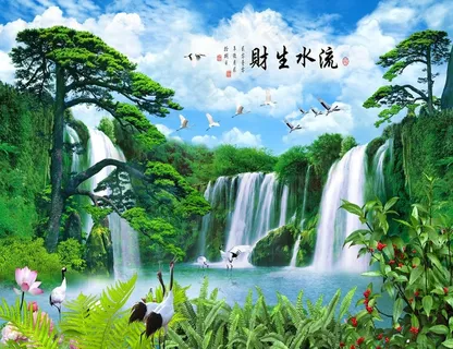 流水生财图片 流水生财图片