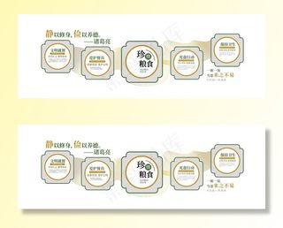 食堂文化墙图片