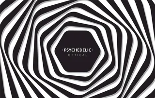 黑白几何抽象斑马纹背景底纹图片