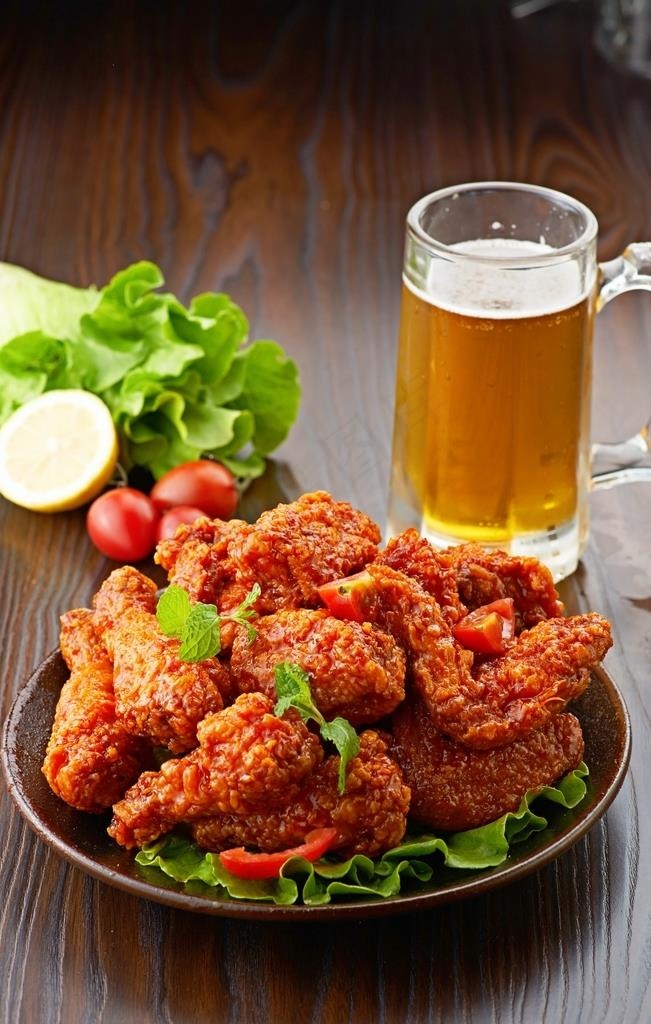 韩式炸鸡图片