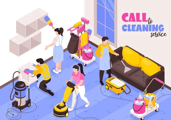 家政服务图片ai矢量模版下载