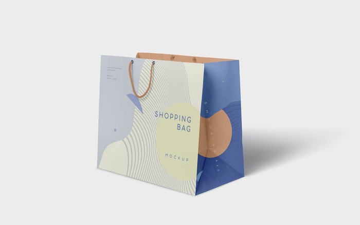手提袋样机图片