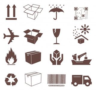 纸盒包装小图标图片