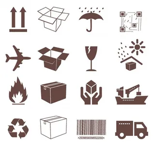纸盒包装小图标图片