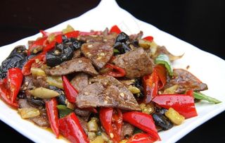 泡椒猪肝图片