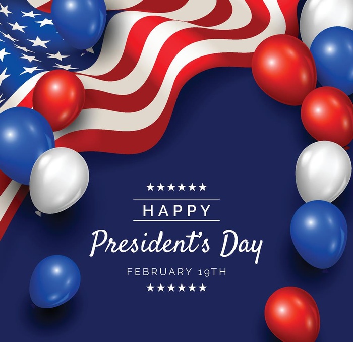 美国国旗气球图片