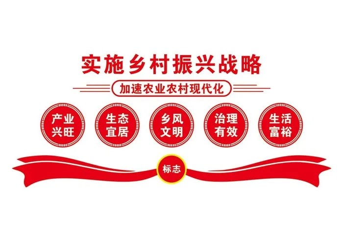乡村振兴图片cdr矢量模版下载