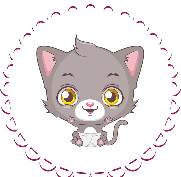 可爱卡通猫咪图片
