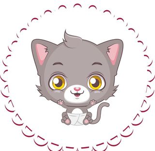 可爱卡通猫咪图片