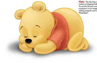 小熊维尼(高精度源文件)图片