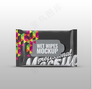 湿巾包装效果图样机图片