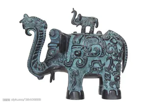 青铜器之象尊图片