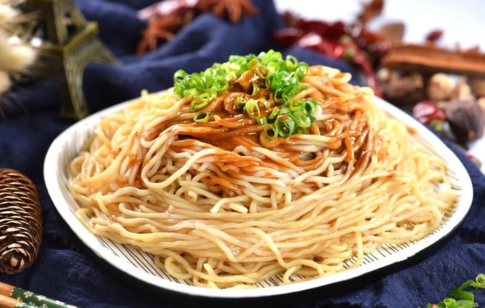凉拌面图片