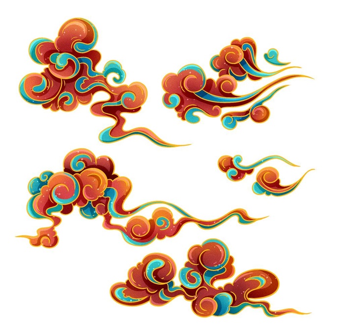敦煌云纹云彩祥云图片