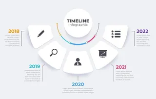 信息图模板 流程图片