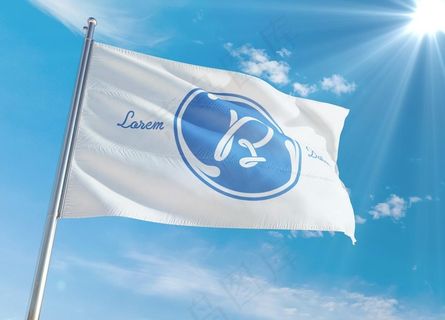 旗帜 PSD效果图 旗帜效果图图片