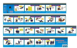 煤矿安全漫画图片
