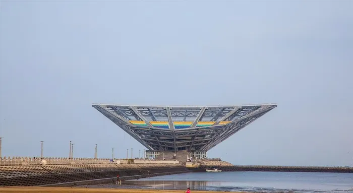 鲅鱼圈山海广场图片