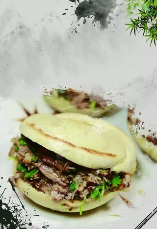 肉夹馍 图片