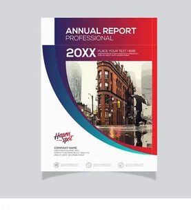 简约画册封面图片