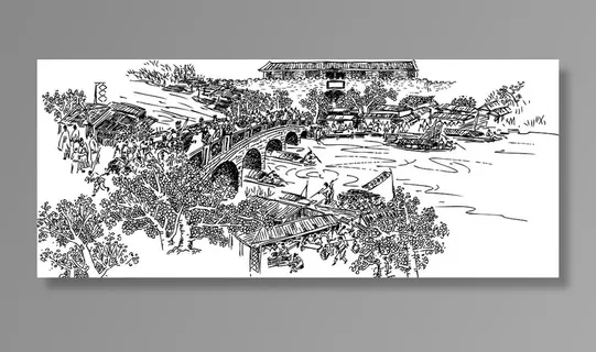 古代抽象图图片