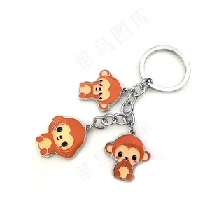猴子钥匙扣图片