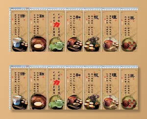 茶馆文化挂画图片
