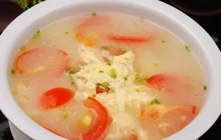 西红柿蛋花汤图片