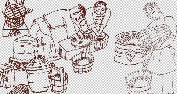 农作物插画图片