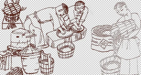 农作物插画图片