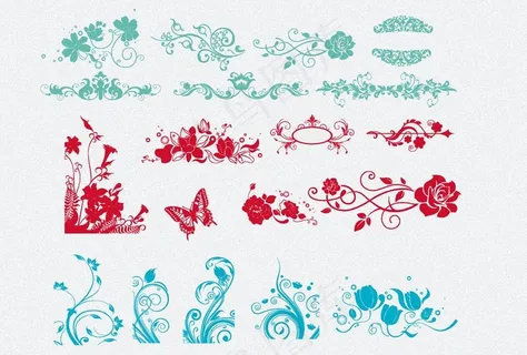 花的矢量图图片 花的矢量图图片