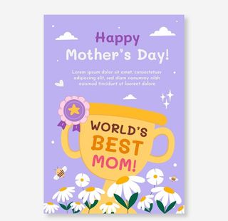 母亲节海报素材图片