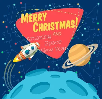 卡通飞船太空图片