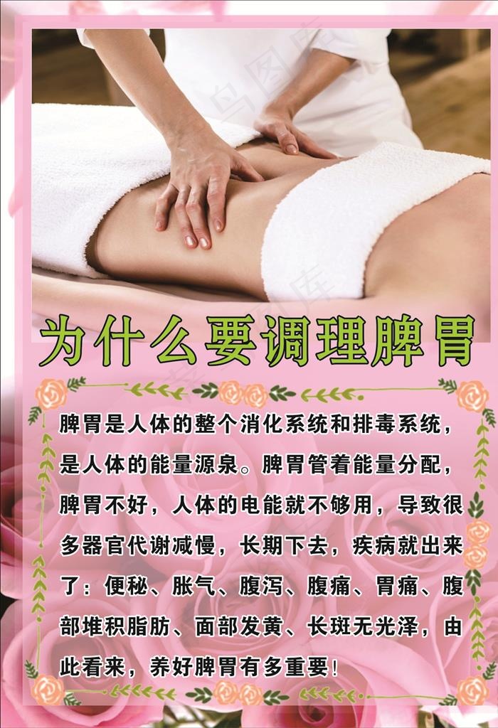 调理脾胃图片cdr矢量模版下载