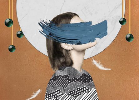 美女装饰画图片