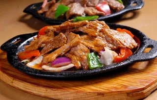 铁板牛肉图片