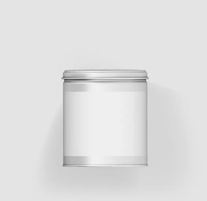 金属盒茶叶样机图片(2000x2000)psd模版下载