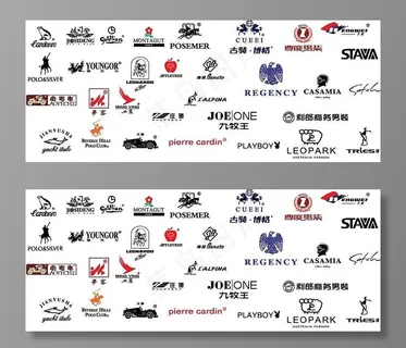 品牌男装标志图片 品牌男装标志图片