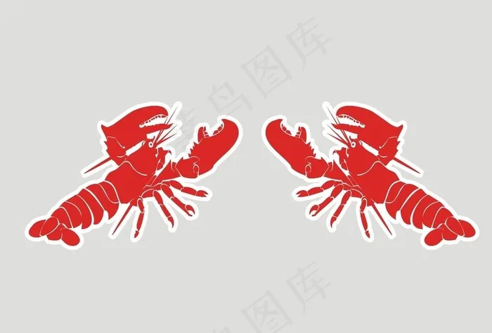 龙虾雕刻文件图片cdr矢量模版下载