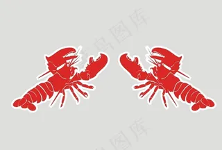 龙虾雕刻文件图片