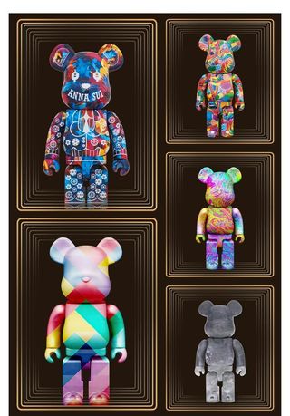 卡通熊儿童装饰画图片