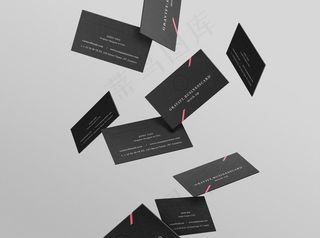名片样机图片