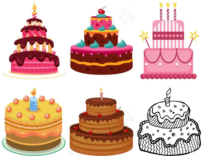 生日蛋糕图片