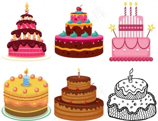 生日蛋糕图片