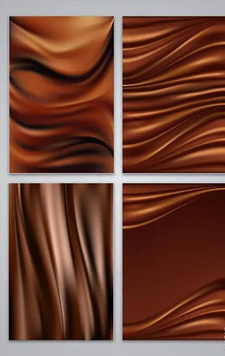 创意丝面绸缎矢量背景图片