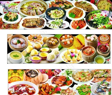 美食宣传画图片