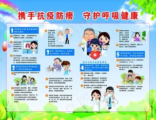 疫情防控展板图片