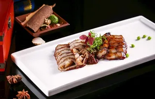 脆皮大肠 叉烧图片